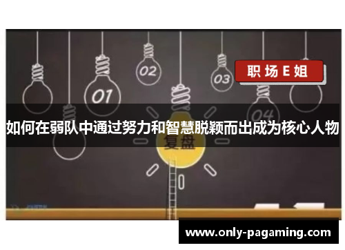 如何在弱队中通过努力和智慧脱颖而出成为核心人物