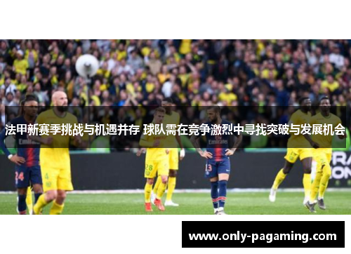 法甲新赛季挑战与机遇并存 球队需在竞争激烈中寻找突破与发展机会